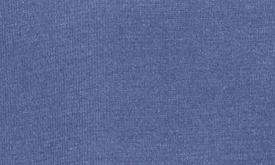 Max Studio Side Cinched Top In Blue