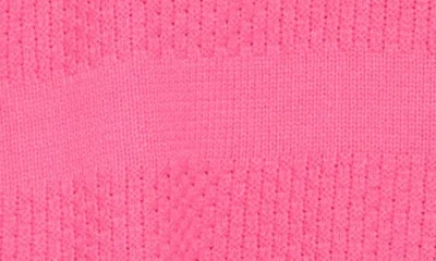 Wishlist Texture Stripe Pullover Sweater In Pink