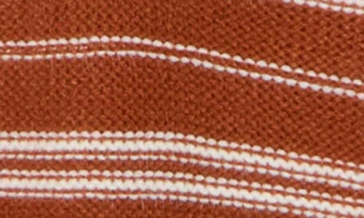 Wishlist Bubble Hem Long Sleeve Sweater In Brown