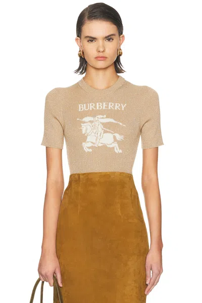 Burberry Sheila T-shirt In Neutral