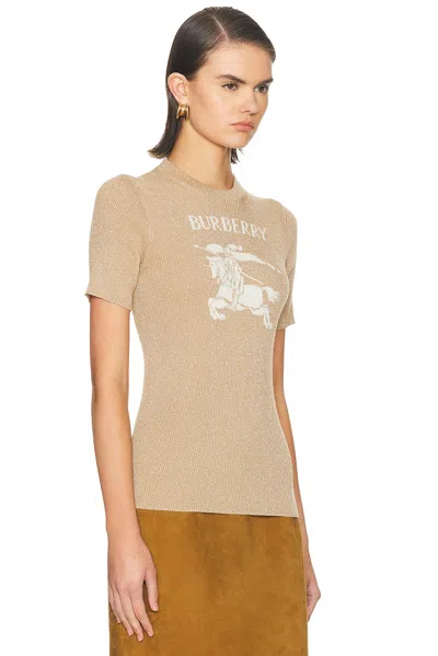Burberry Sheila T-shirt In Neutral