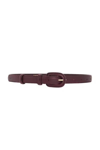 By Malene Birger Salio Belt In Burgundy