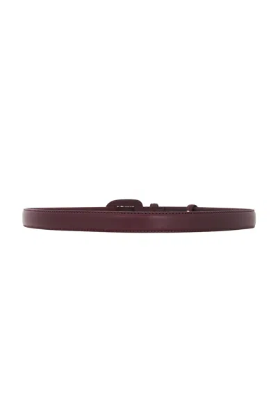 By Malene Birger Salio Belt In Burgundy
