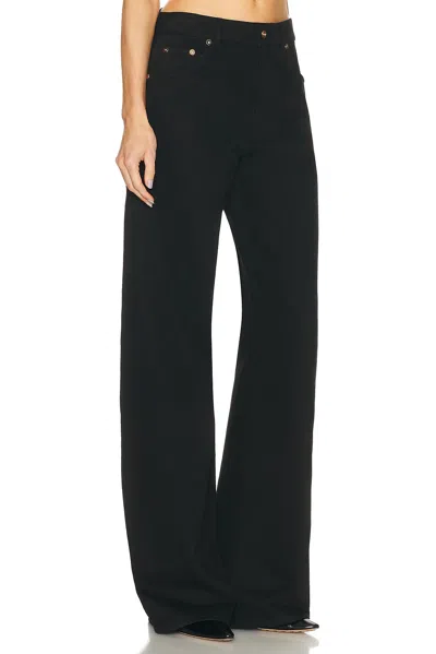 Gabriela Hearst Amoret Wide Leg In Black