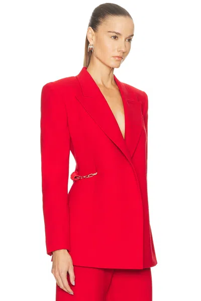 Gabriela Hearst Epona Blazer In Red