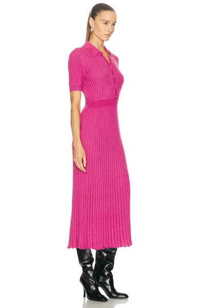 Gabriela Hearst Amor Dress In Pink