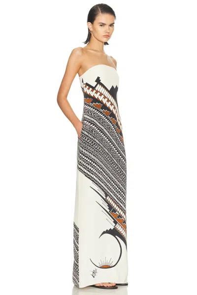 Heirlome Alex Jurado Dress In Ivory Multi In Neutral