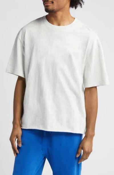 Elwood Core Oversize Crop Cotton T-shirt In White