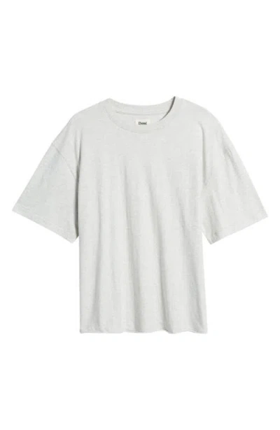 Elwood Core Oversize Crop Cotton T-shirt In White