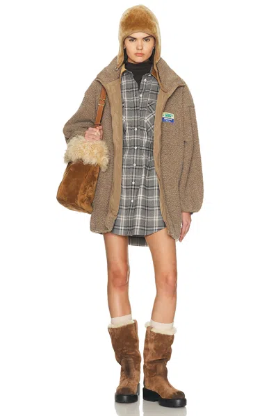 American Vintage Hoktown Jacket In Brown