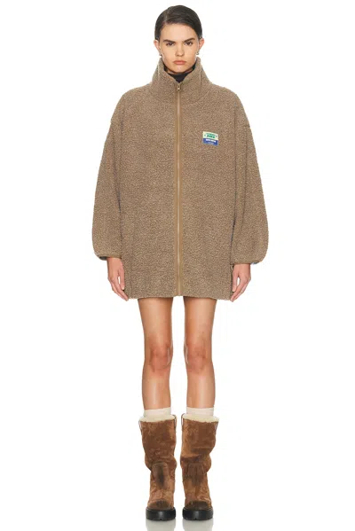 American Vintage Hoktown Jacket In Brown