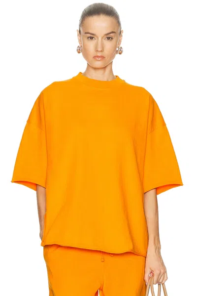 American Vintage Afoma T-shirt In Orange