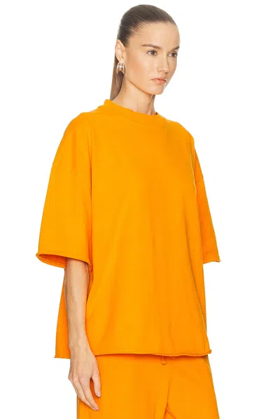 American Vintage Afoma T-shirt In Orange