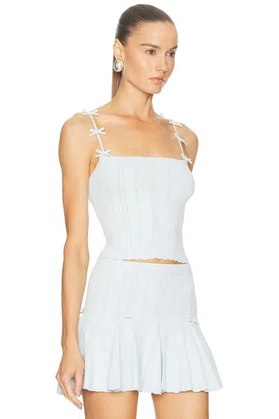 Loveshackfancy Garrett Top In White