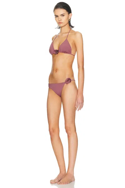 Maygel Coronel Chipi Bikini Set In Purple