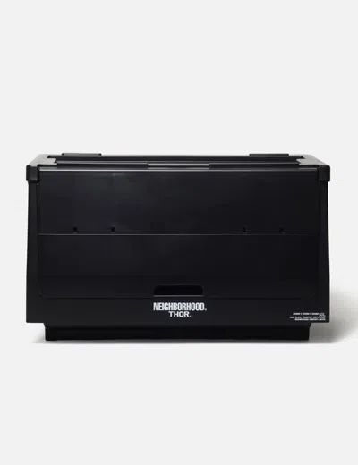Neighborhood X Thor Stacking Shelf Container 50l In Black