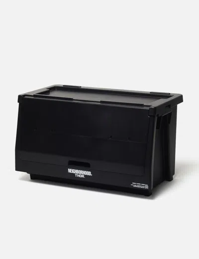 Neighborhood X Thor Stacking Shelf Container 50l In Black