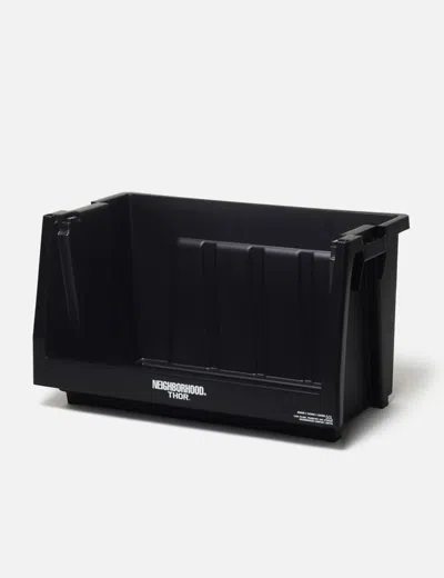 Neighborhood X Thor Stacking Shelf Container 50l In Black