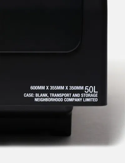 Neighborhood X Thor Stacking Shelf Container 50l In Black