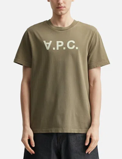 Apc Standard Grand Vpc T-shirt In Green
