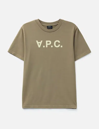 Apc Standard Grand Vpc T-shirt In Green