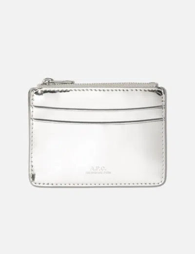 Apc Paris Cardholder In White