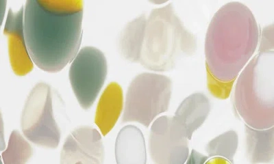 Kosta Boda Meadow Spring Wide Vase In Transparent