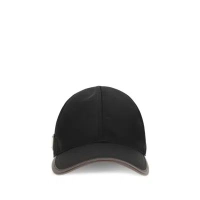 Prada Speedrock Baseball Cap In Re-nylon In Black