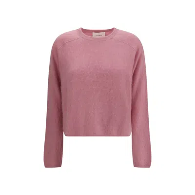 Lisa Yang Multicolor Cashmere Sweatshirt In Pink