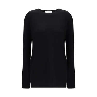Lisa Yang Maurie Long-sleeve Sweater In Black