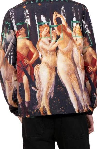 Pleasures Facial Recognition Cotton Coach Jacket In Multi