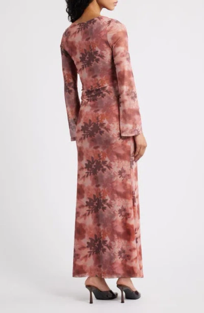 Petal And Pup Petal & Pup Nash Long Sleeve Body-con Dress In Pink