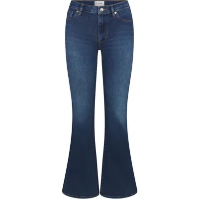 Frame The Icon Flared Jeans In Blue