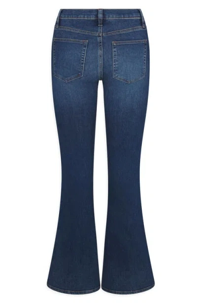 Frame The Icon Flared Jeans In Blue
