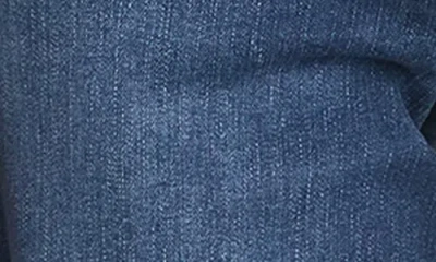 Frame Le Jane Faded High-rise Straight-leg Jeans In Dark Denim