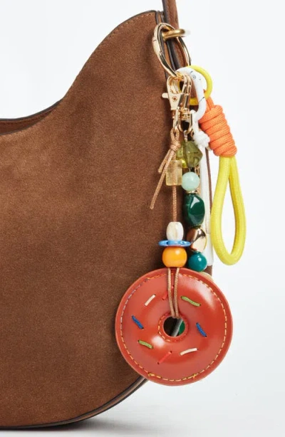 Chelsea28 Donut Bag Charm In Multi