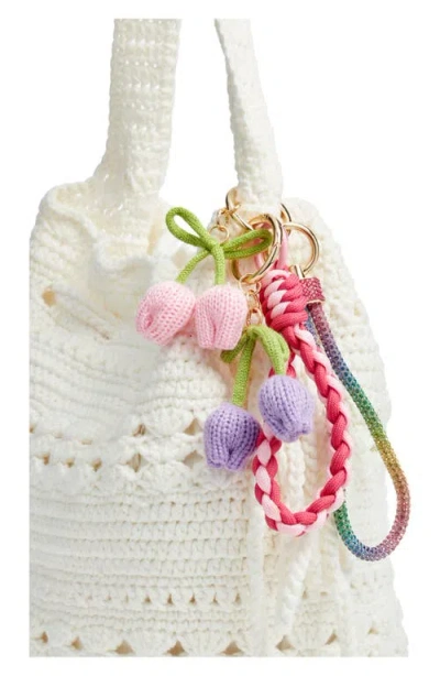 Chelsea28 Tulip Bag Charm In Multi