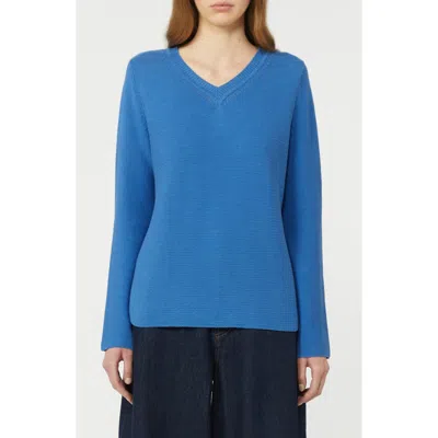 Weekend Max Mara V-neck Sweater In Blue