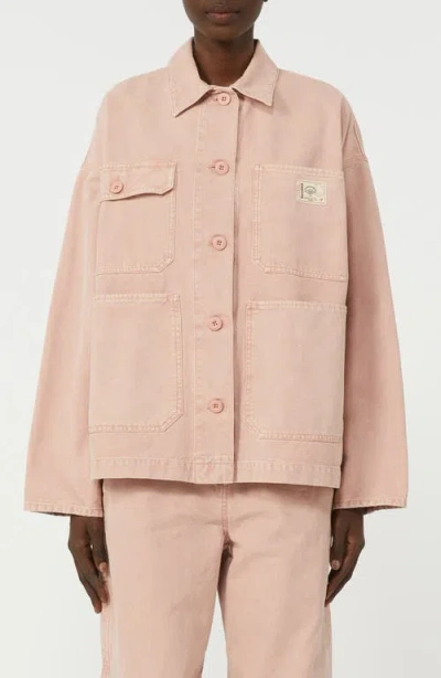 Weekend Max Mara Album Denim Jacket In Neutral