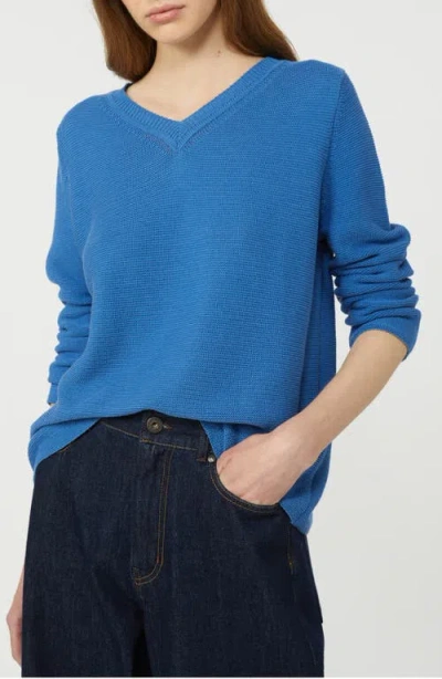 Weekend Max Mara V-neck Sweater In Blue