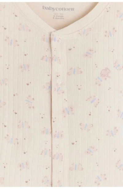 Babycottons Magic Wings Front-snap Footie For Infant In Neutral