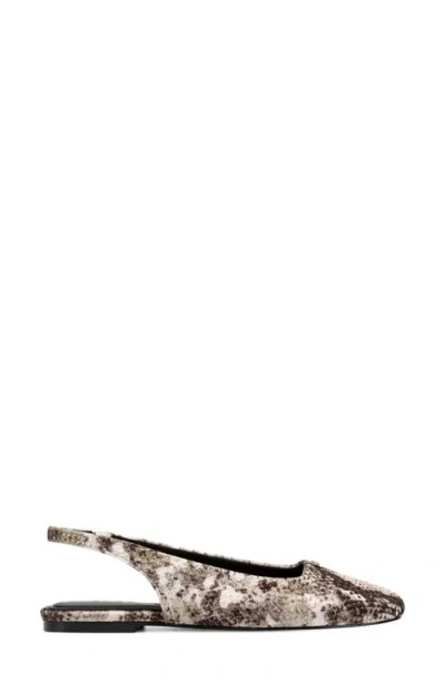 Dkny Darrow Slingback Flat In Neutral