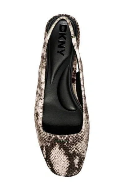Dkny Darrow Slingback Flat In Neutral