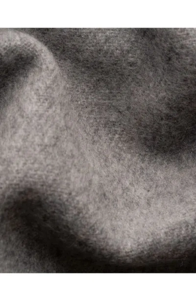 Eton Reversible Cashmere Scarf In Gray