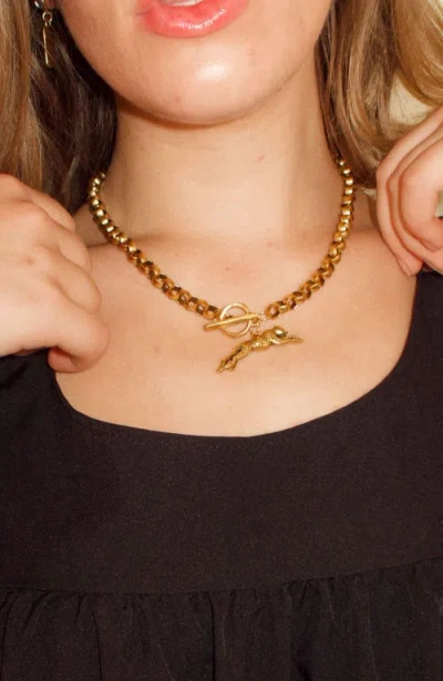 Sccollection Roxy Necklace In Gold