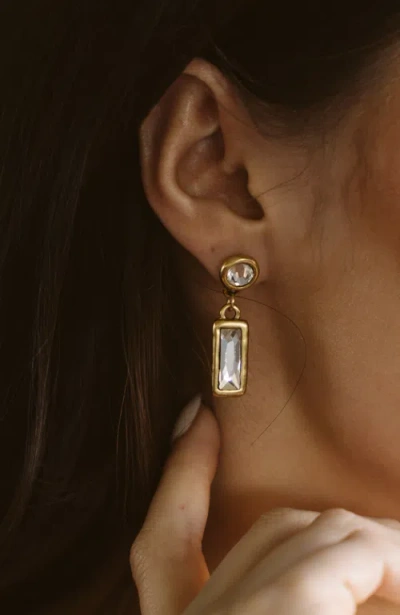 Sccollection Daisy Earrings In Gold