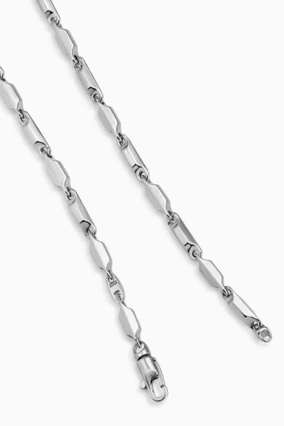 Oradina Sterling Silver Marine Link Chain In Metallic
