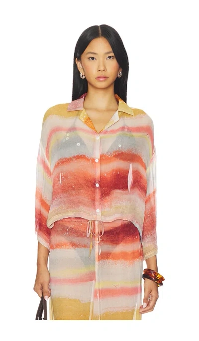 Vitamin A Petra Shirt In Pink