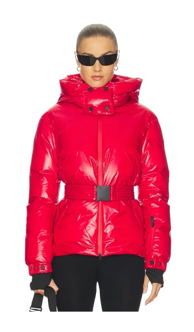Perfect Moment Candice Ski Parka In Red