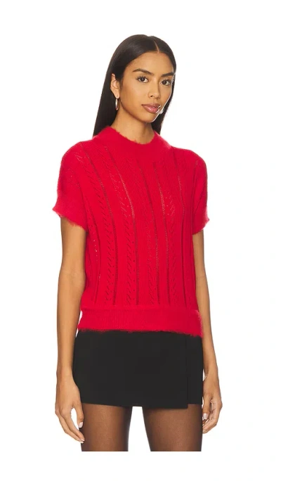 Vaillant Knit T-shirt In Red